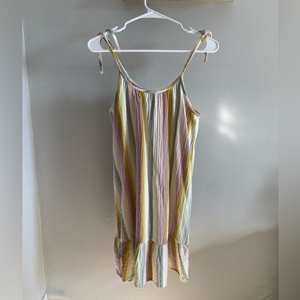 Madewell Multicolor Striped Dress